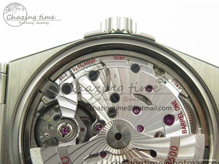 0205 SunProtective Constellation 38mm SS VSF 1:1 Best Edition Blue Textured Dial on SS Bracelet A8500 Super Clone 7917